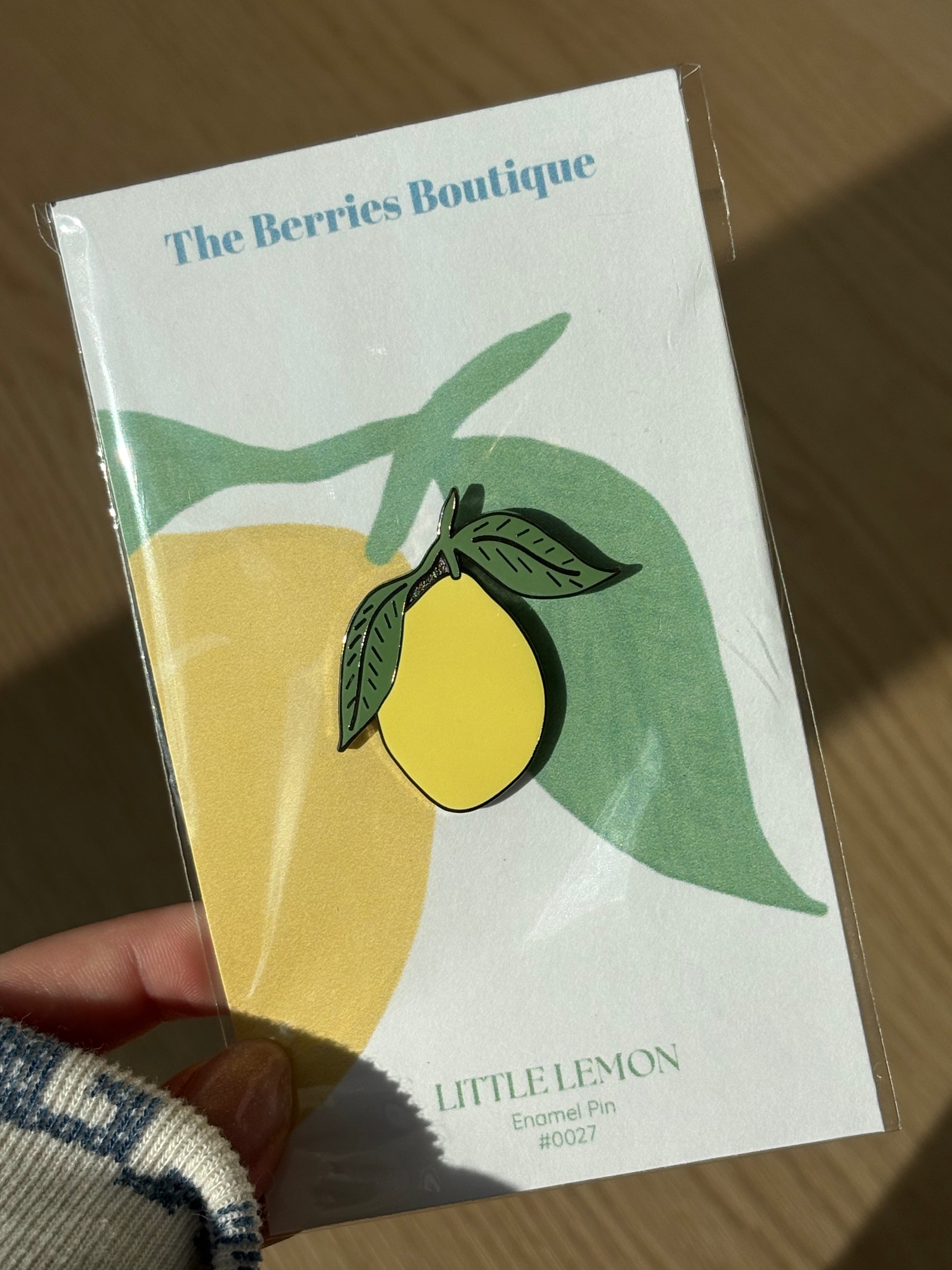 Little Lemon Enamel Pin