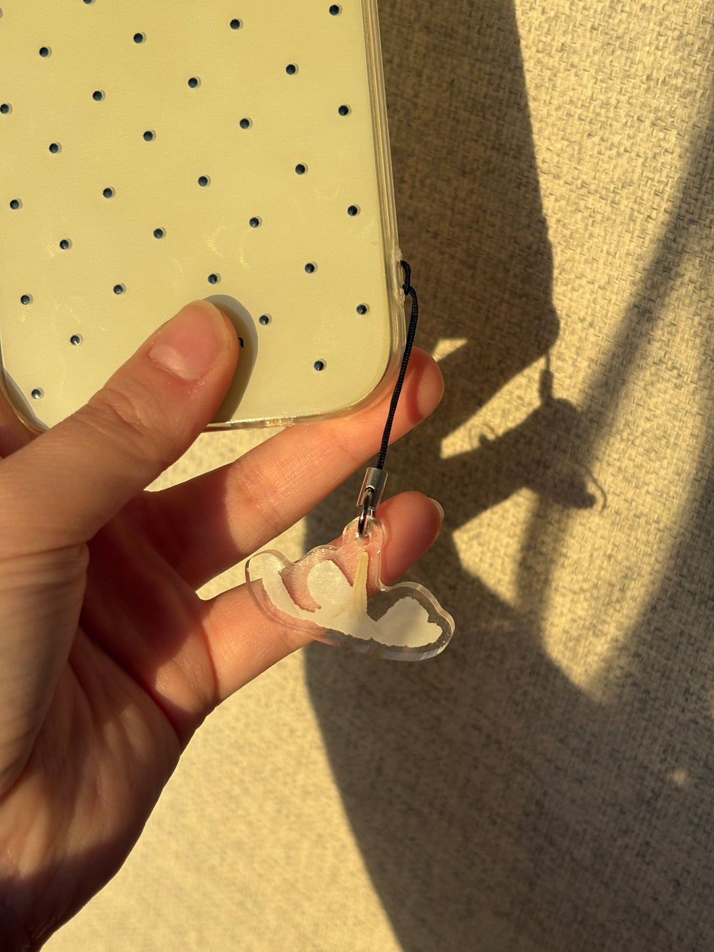 Plumeria Hat Acrylic Keychain