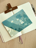 Floating Plumerias - Photography Print - 5X7"