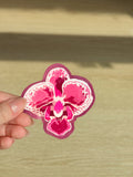 Dark Orchid Waterproof Die Cut Sticker