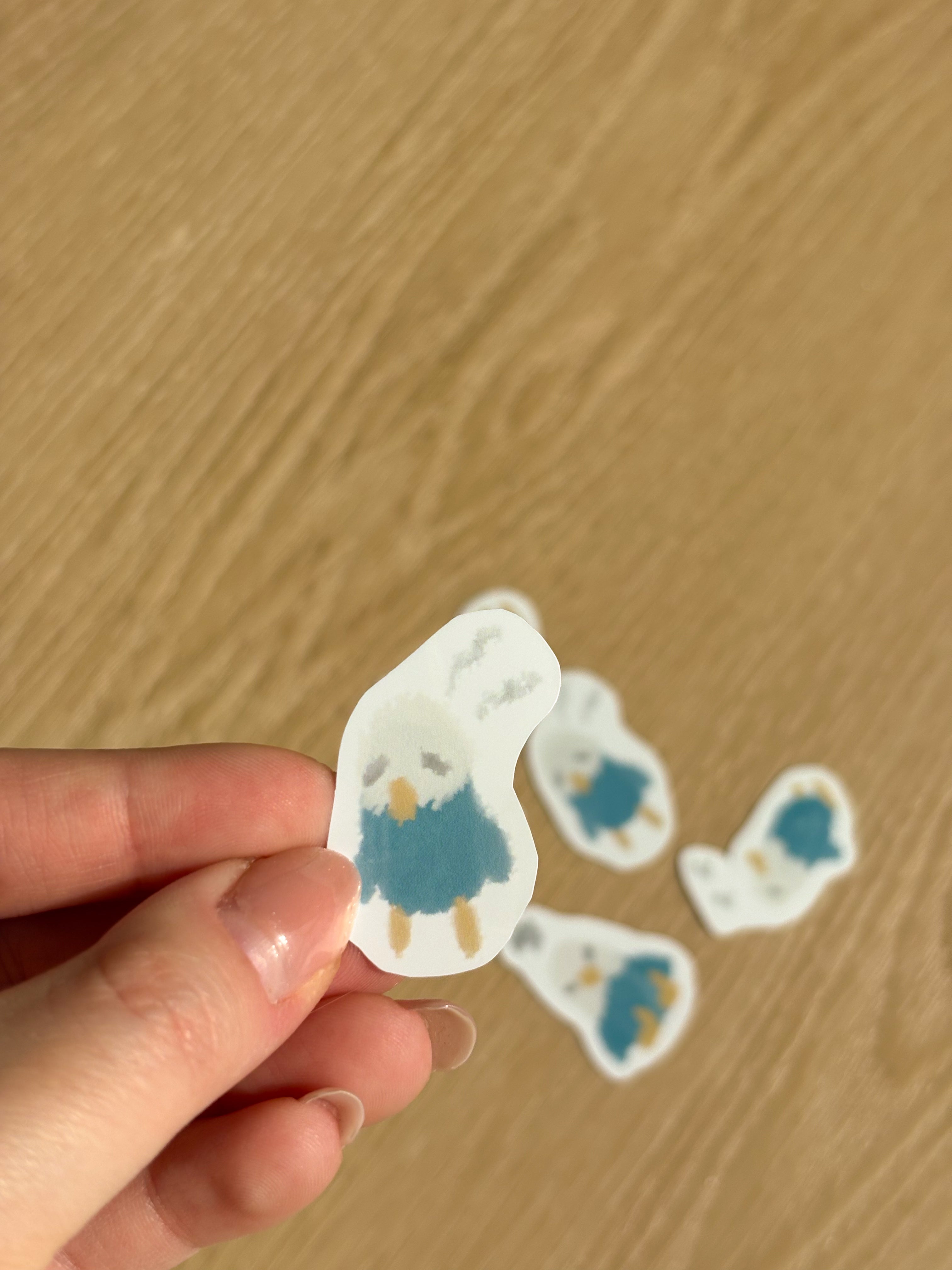 Gilbie - Bad Mini Moods Waterproof Die Cut Sticker Pack