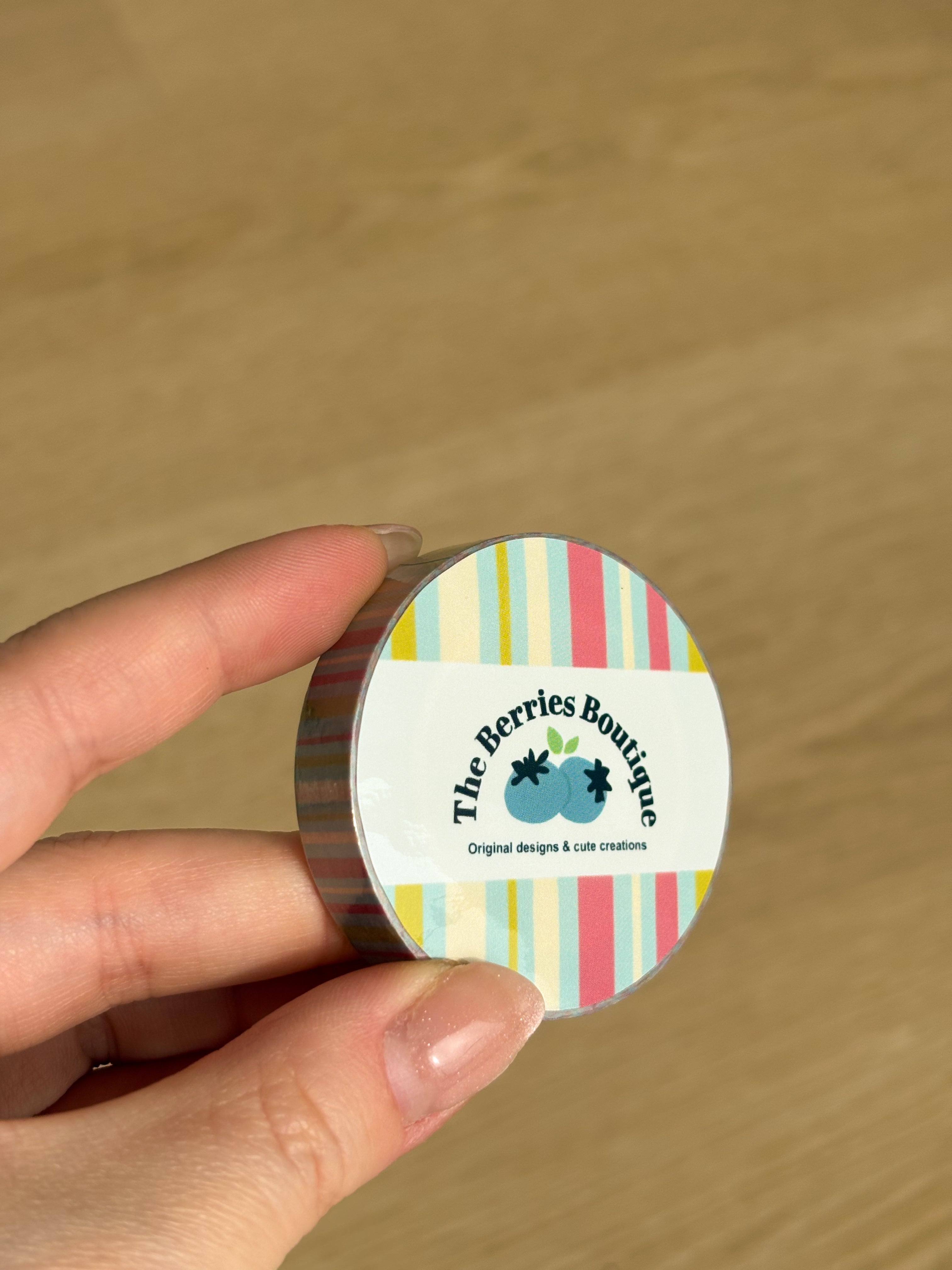 Y2K Stripes Washi Tape