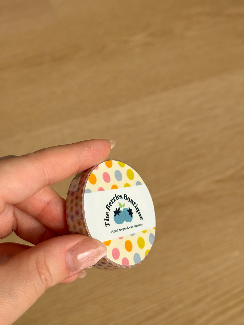 Pastel Polka Dots Washi Tape