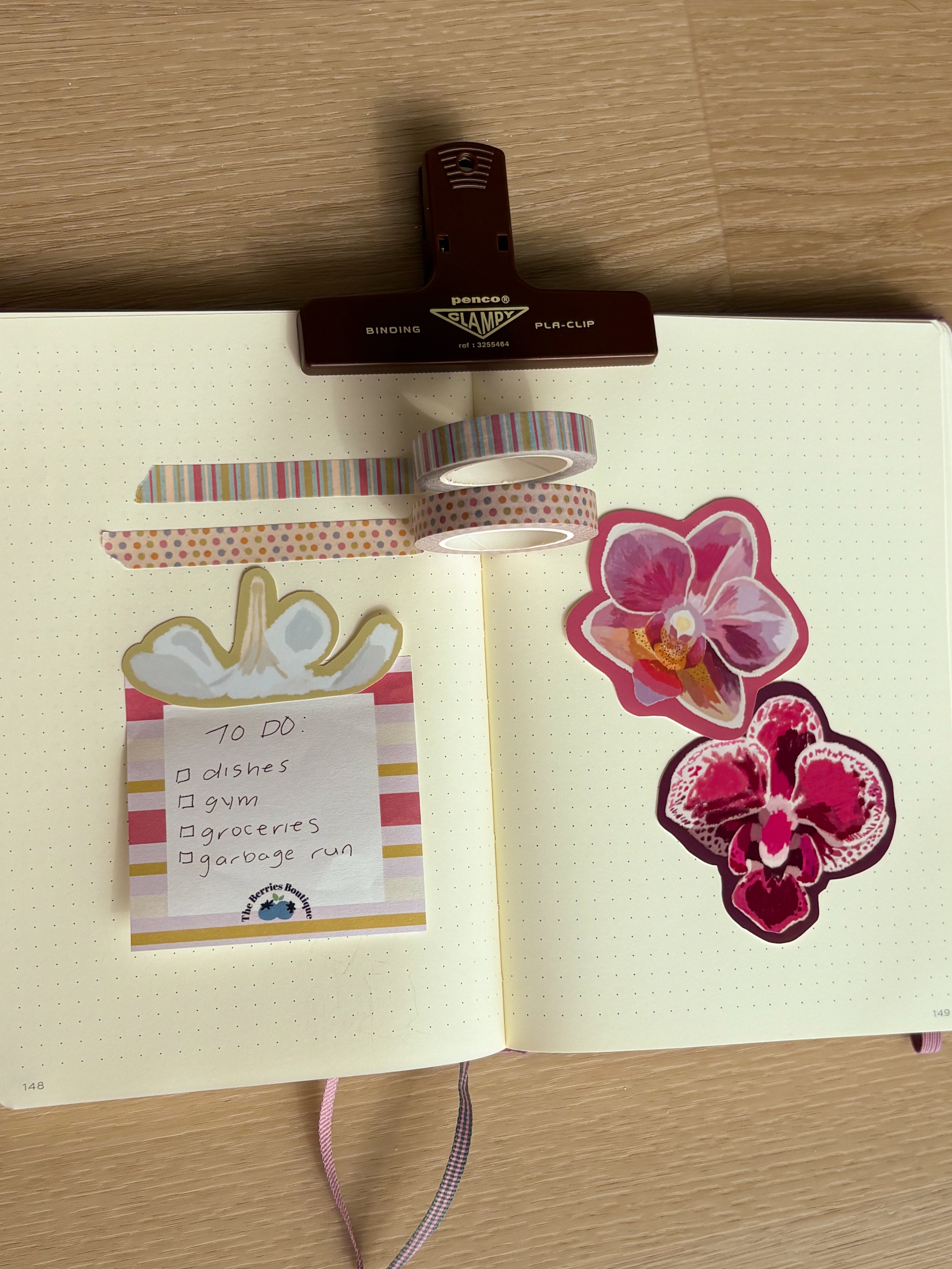 Dark Orchid Waterproof Die Cut Sticker