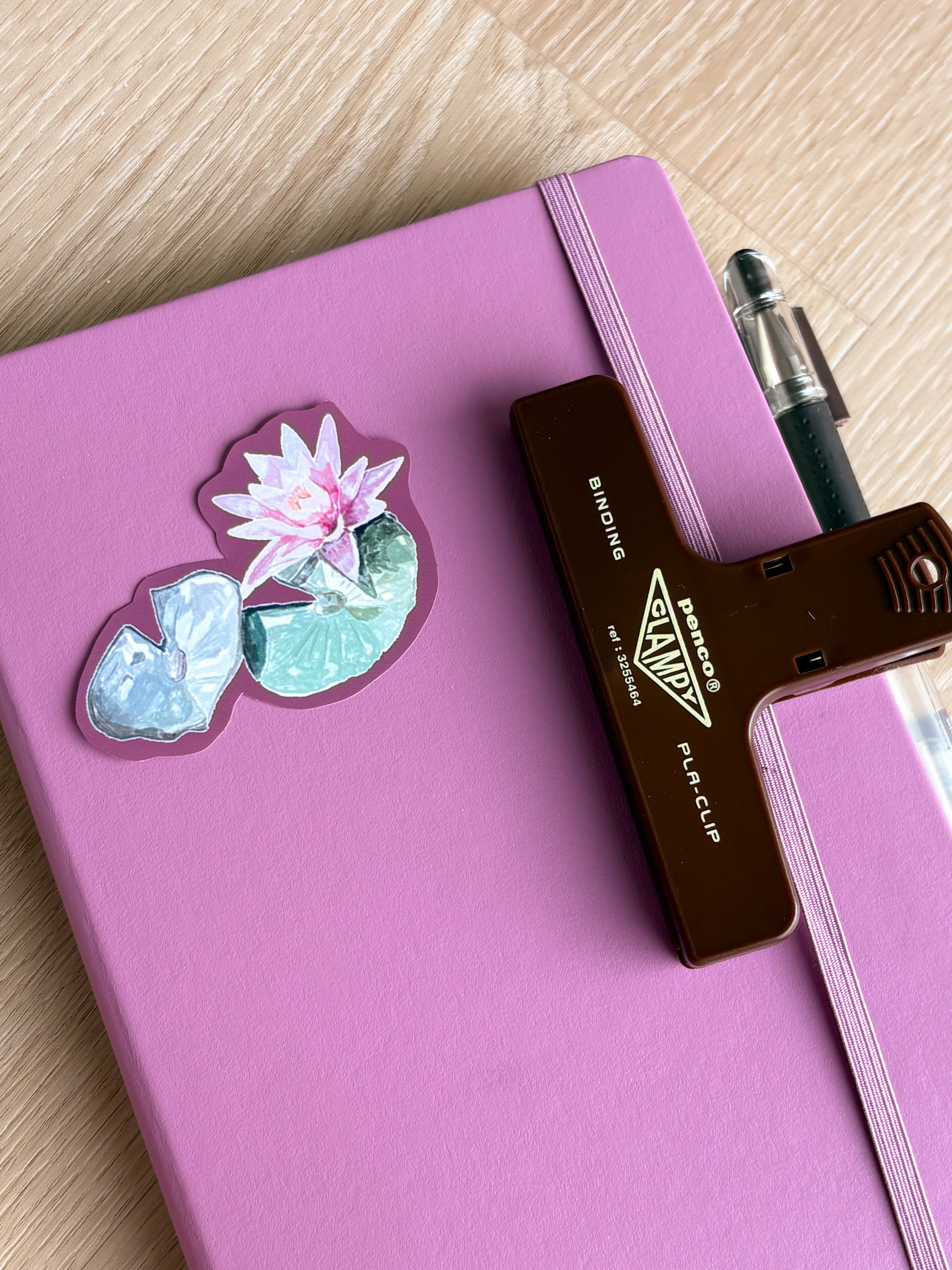 Lily Pad Waterproof Die Cut Sticker