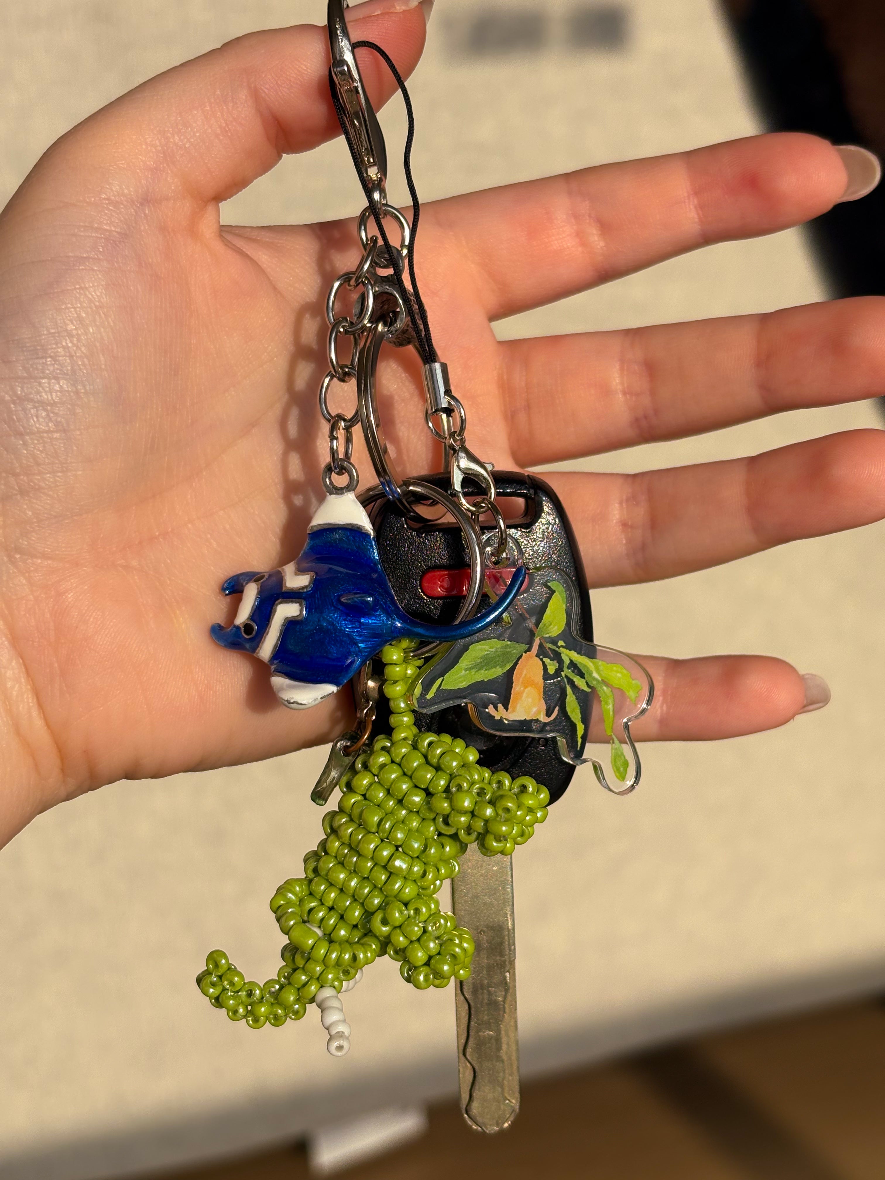 Pomegranate Acrylic Keychain
