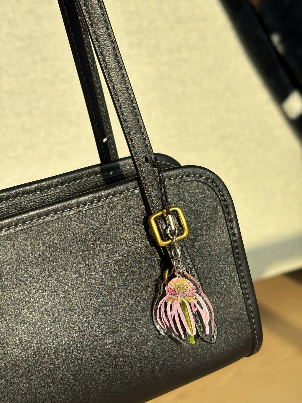 Coneflower Acrylic Keychain