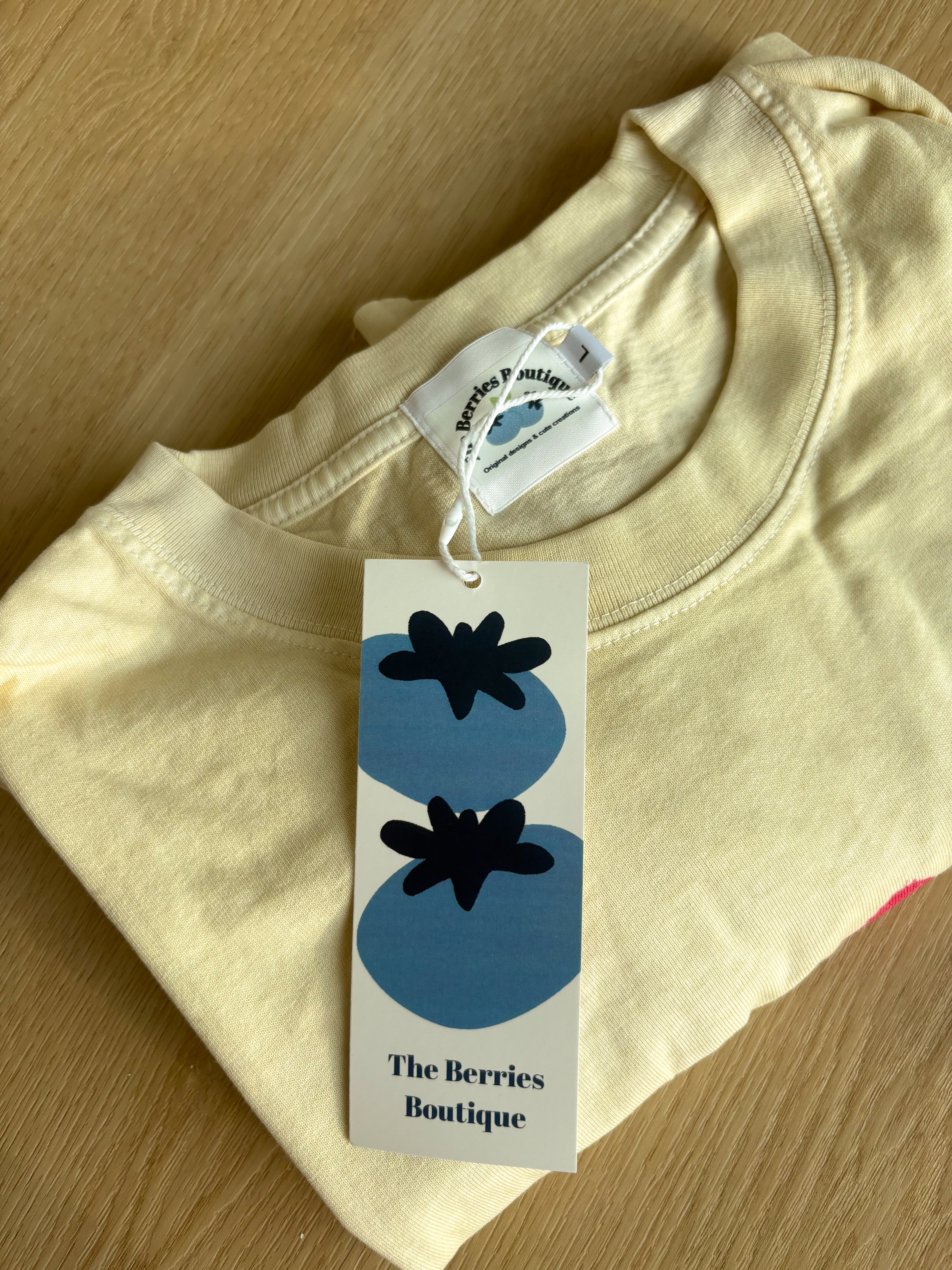 Plumeria Vintage Washed Oversized Cotton Tee - Unisex sizing