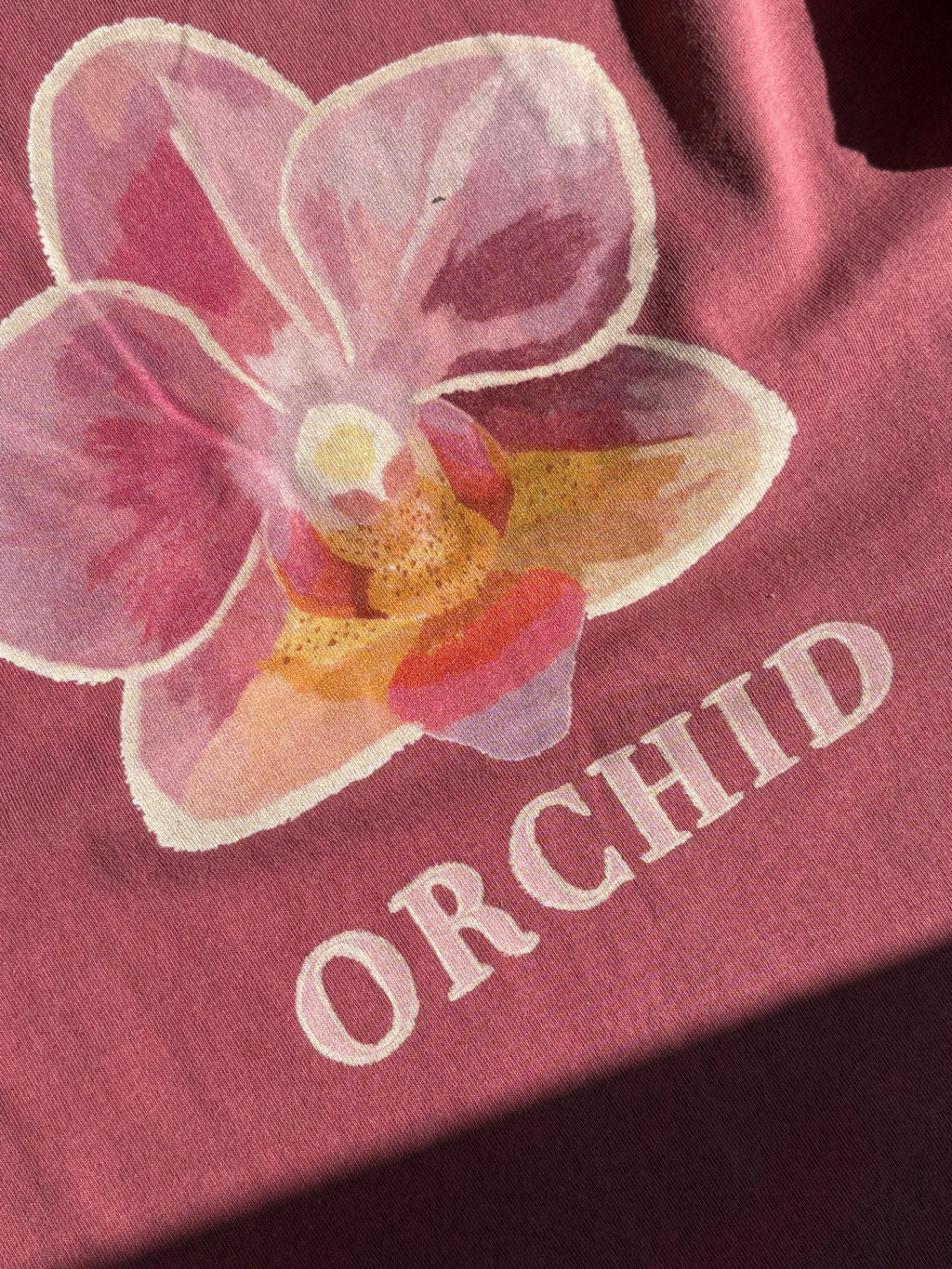 Orchid Vintage Washed Oversized Cotton Tee - Unisex sizing