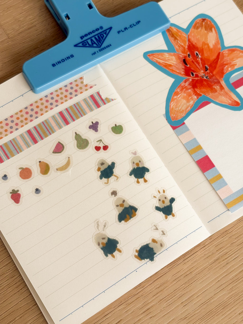 Gilbie Mini Moods Waterproof Transparent Vinyl Sticker Sheet