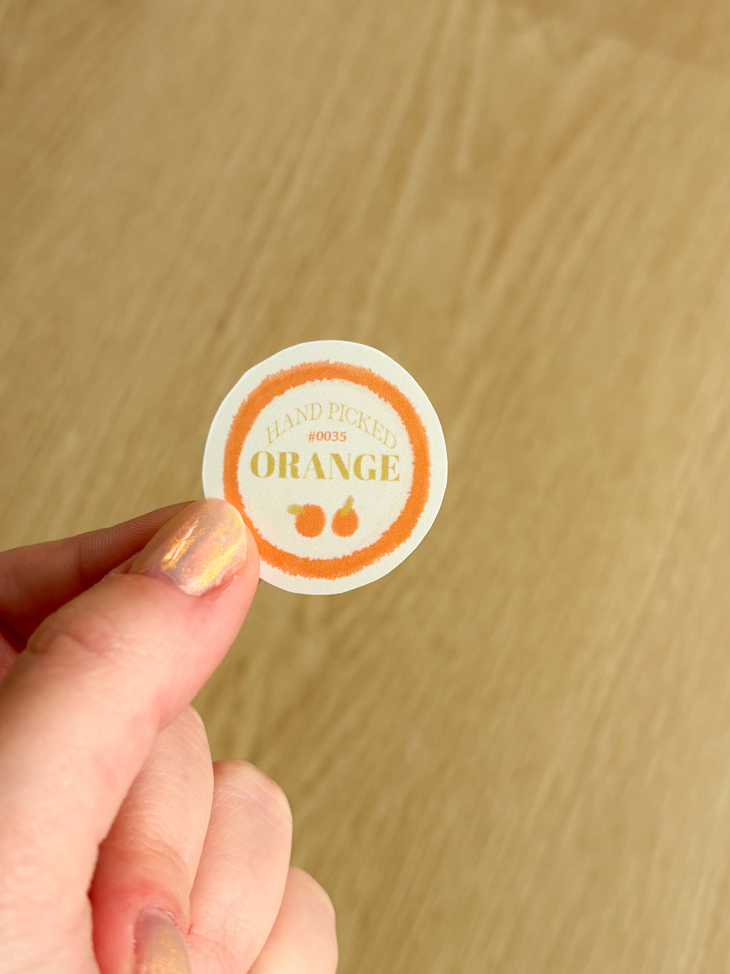 Produce Stickers Waterproof Die Cut Sticker Pack
