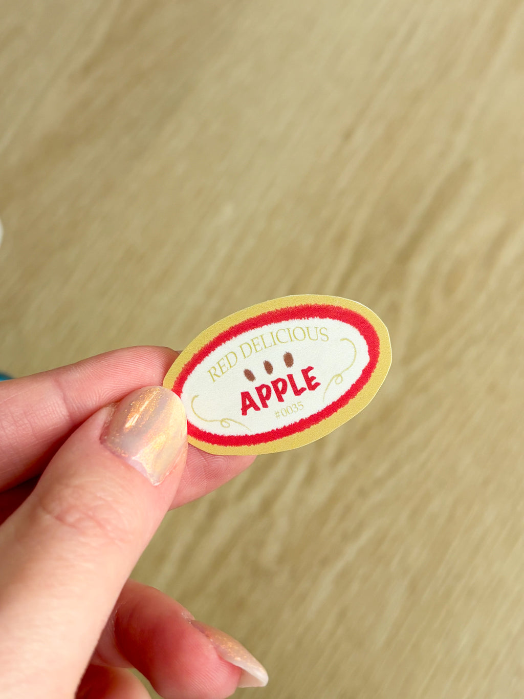Produce Stickers Waterproof Die Cut Sticker Pack