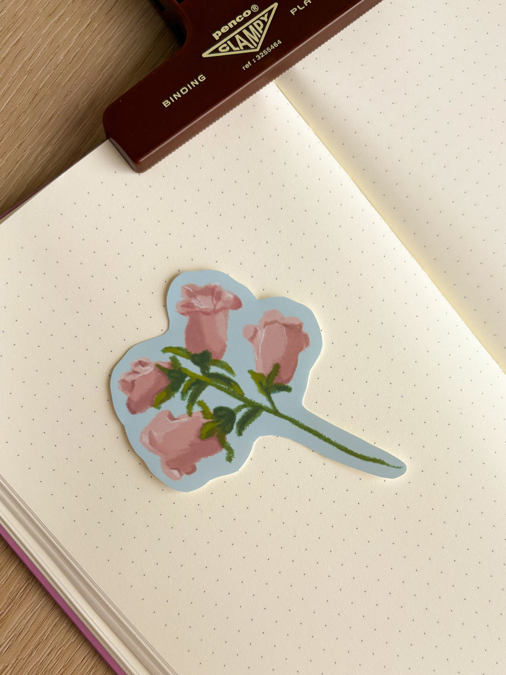 Canterbury Bells Waterproof Die Cut Sticker