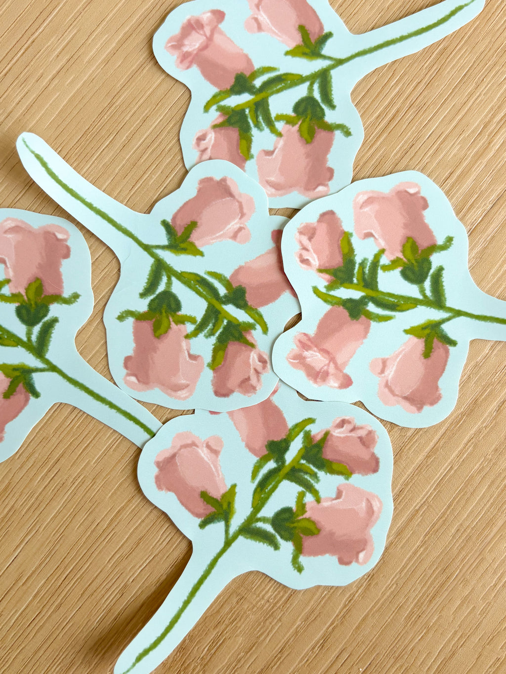 Canterbury Bells Waterproof Die Cut Sticker