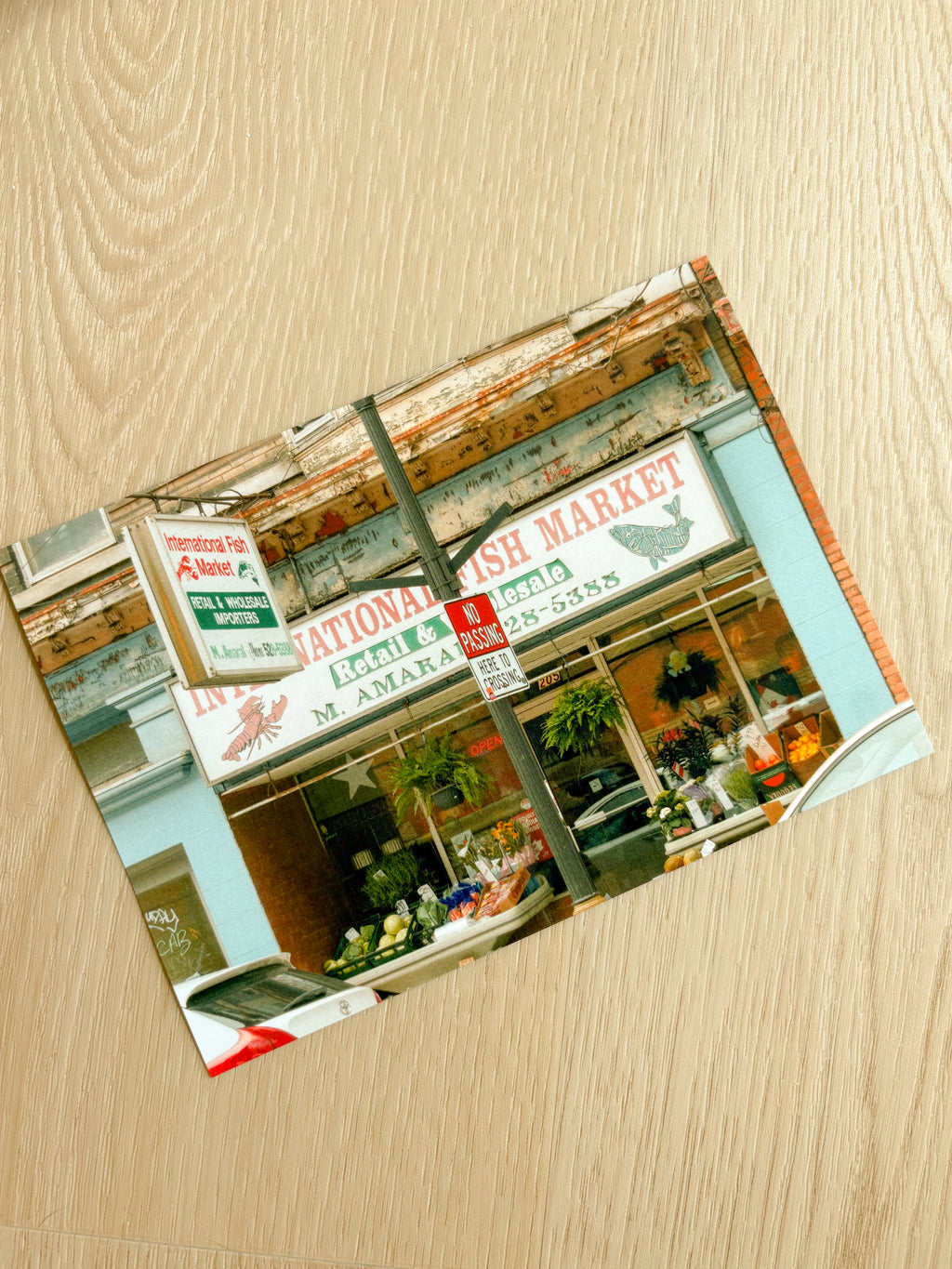 Hamilton Fish Market - Photography Print - 5X7"