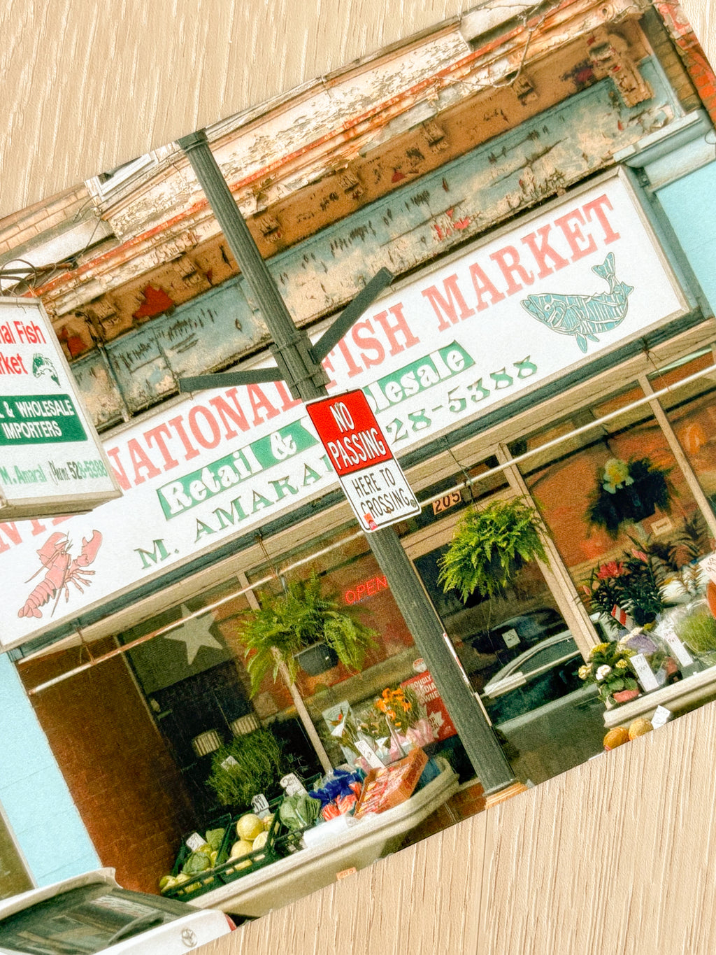 Hamilton Fish Market - Photography Print - 5X7"