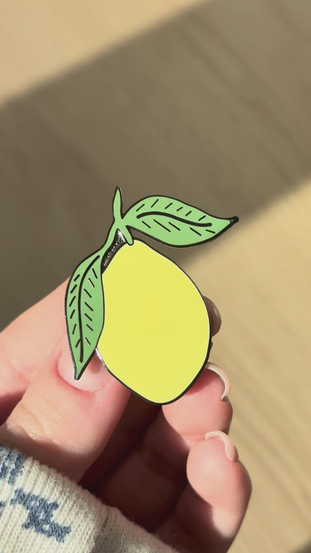 Little Lemon Enamel Pin